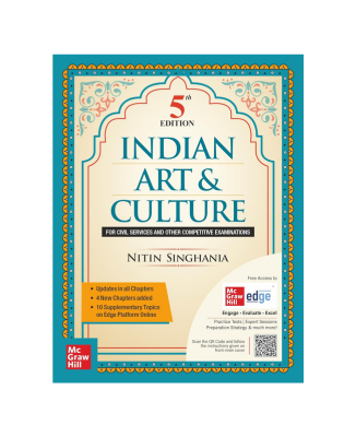 Indian Art And Culture for UPSC (English)| 5th Edition|Civil Services Exam